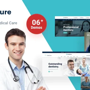 smilepure – dental medical care wordpress theme.webp