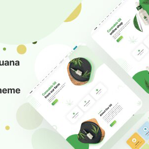 healfio medical marijuana and coffeeshop wordpress theme.webp