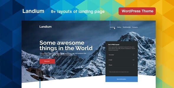 landium wordpress app landing page.jpg