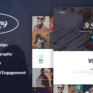 morning records sound recording studio wordpress theme.png
