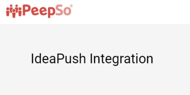 peepso ideapush integration.png