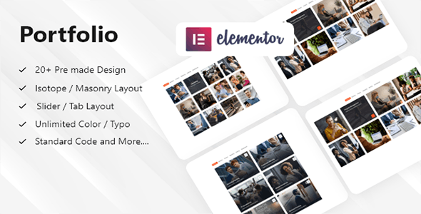 portfolio builder elementor portfolio addon.webp