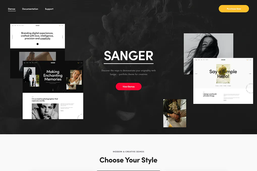 sanger personal portfolio for creatives wordpress theme.png
