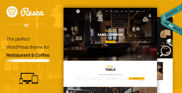 wordpress restaurant theme resca.png