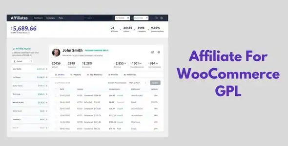 affiliate for woocommerce