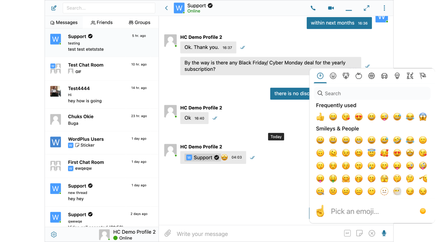 better messages – voice messages