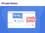user registration private notes