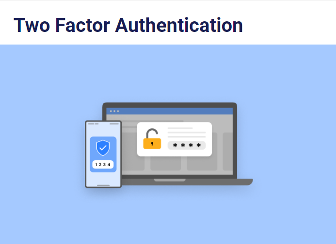 user registration two factor authentication