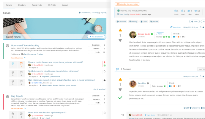 wpforo – suremembers integration