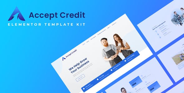 accept credit financial services elementor template kit 3.jpg