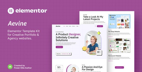aevine – creative portfolio agency elementor template kit.jpg