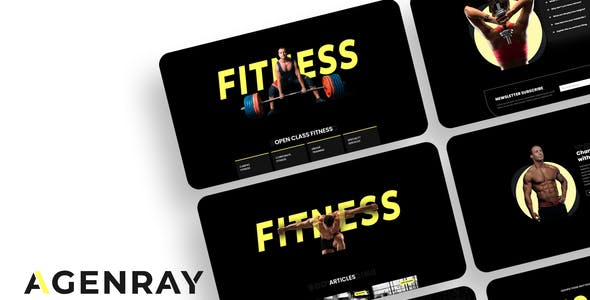 agenray gym elementor template kit.jpg