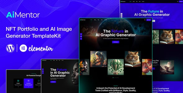aimentor ai image generator website elementor template kit.jpg