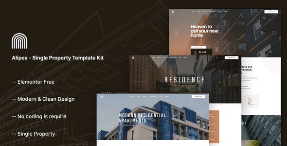 alipes single property elementor template kit.jpg