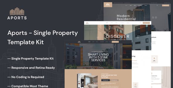 aports single property elementor template kit.jpg