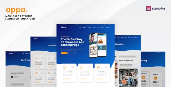 appa mobile app startup elementor template kit.jpg