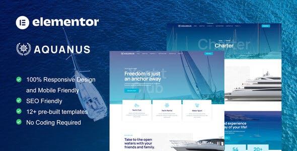 aquanus yacht club boat rental elementor template kit.jpg
