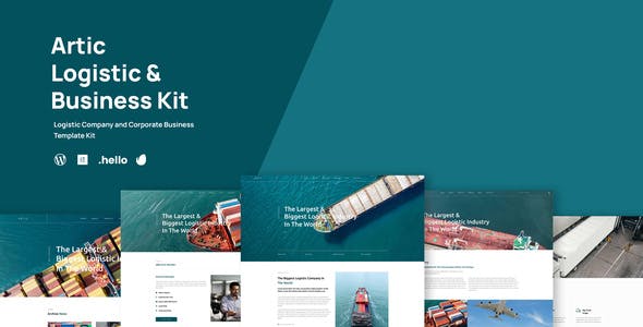 artic logistics business elementor template kit.jpg