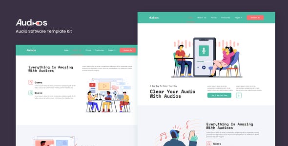audios app showcase elementor template kit 1.jpg