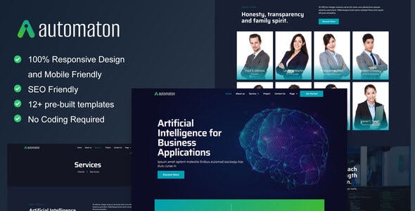 automaton artificial intelligence technology services elementor template kit.jpg