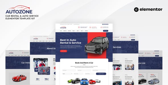 autozone car rental auto service elementor template kit.jpg