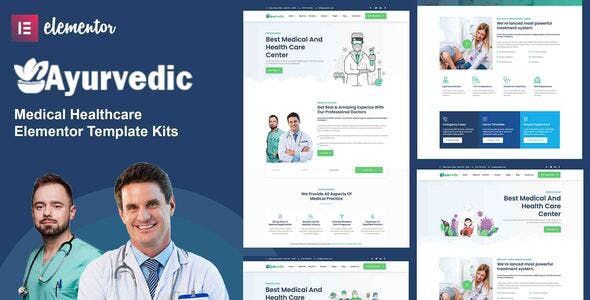 ayurvedic medical healthcare elementor template kits.jpg