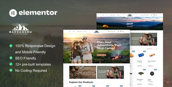 barrameru outdoor adventure camping store elementor pro template kit.jpg