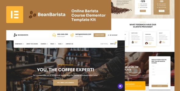 bean barista online barista course elementor template kit.jpg