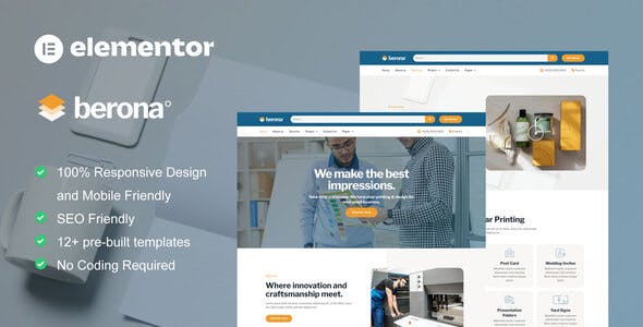 berona printing design service elementor template kit.jpg