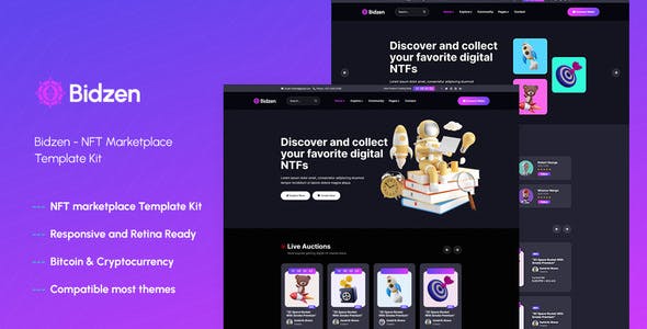 bidzen – nft sales elementor template kit.jpg
