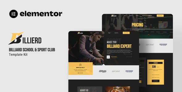 billierd billiard school sport club elementor template kit.jpg