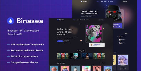binasea nft marketplace elementor template kit.jpg