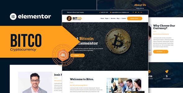 bitco bitcoin cryptocurrency elementor template kit.jpg