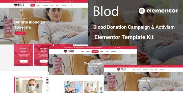 blod blood drive donation campaigns elementor template kit.jpg