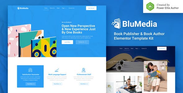 blumedia – book publisher book author elementor template kit.jpg