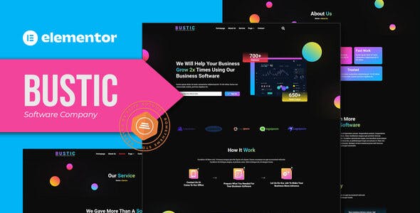 bustic tech software company elementor template kit.jpg