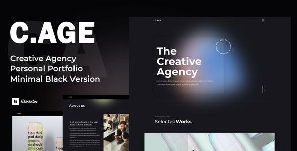 c.age creative agency personal portfolio elementor template kit.jpg