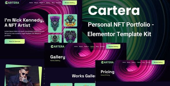 cartera personal nft portfolio elementor template kit.jpg