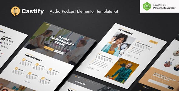 castify – audio podcast elementor template kit.jpg
