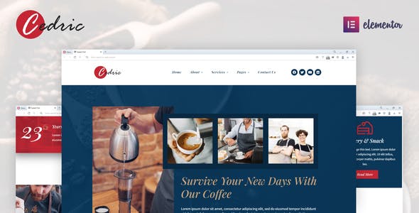 cedric coffee beverages elementor template kit.jpg
