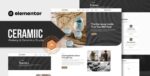 ceramiic pottery ceramics studio elementor template kit.jpg