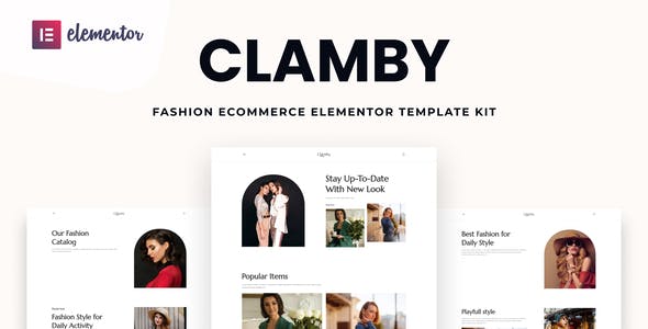 clamby fashion ecommerce elementor pro template kit.jpg