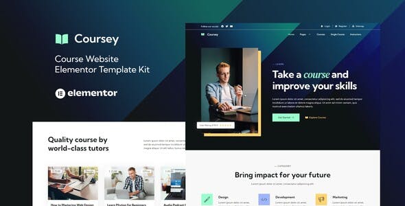 coursey online courses elementor template kit.jpg