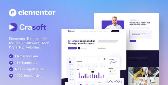 crasoft – saas tech startup company elementor template kit.jpg