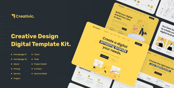 creativic creative agency elementor template kit.jpg