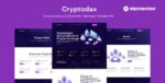 cryptodax cryptocurrency blockchain elementor template kit.jpg