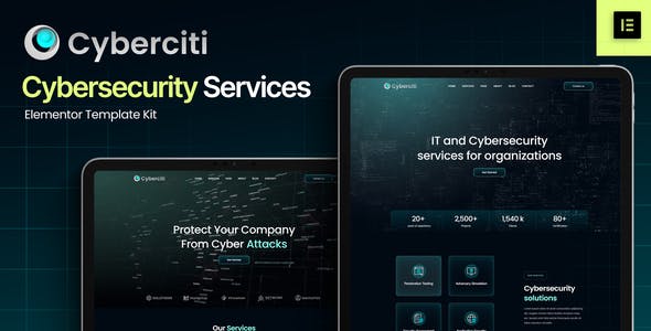 cyberciti cyber security services elementor template kit.jpg
