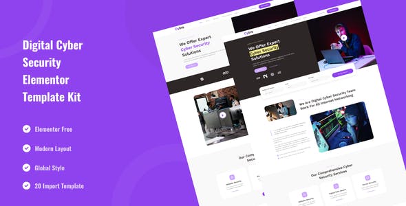 cybra digital cyber security elementor template kit.jpg
