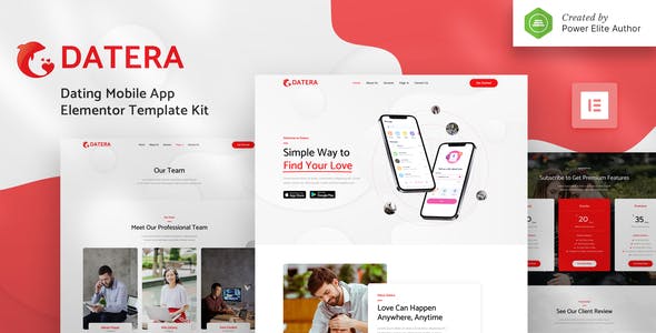 datera – online dating mobile app landing elementor template kit.jpg