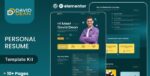 daviddean – personal portfolio resume elementor template kit.jpg
